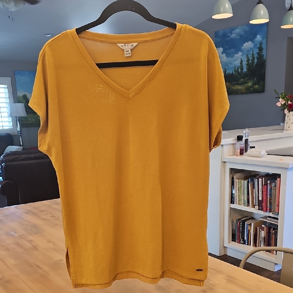 Orvis Gold Relaxed Short Sleeve Tee